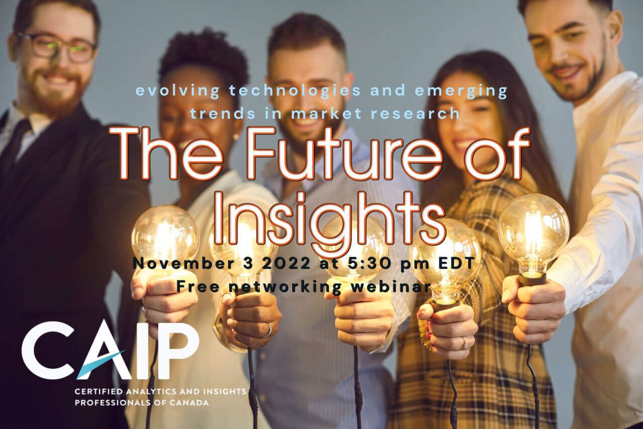 confirmation: future of insights | CAIP Canada-PAIM Canada